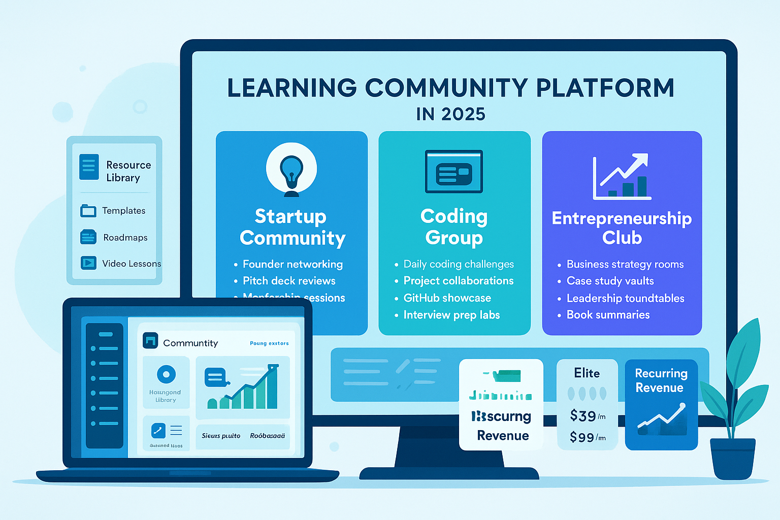 How to Build a Profitable Learning Community Platform in 2025: An Expert Step-by-Step Blueprint